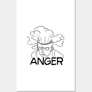 ANger Posters and Art